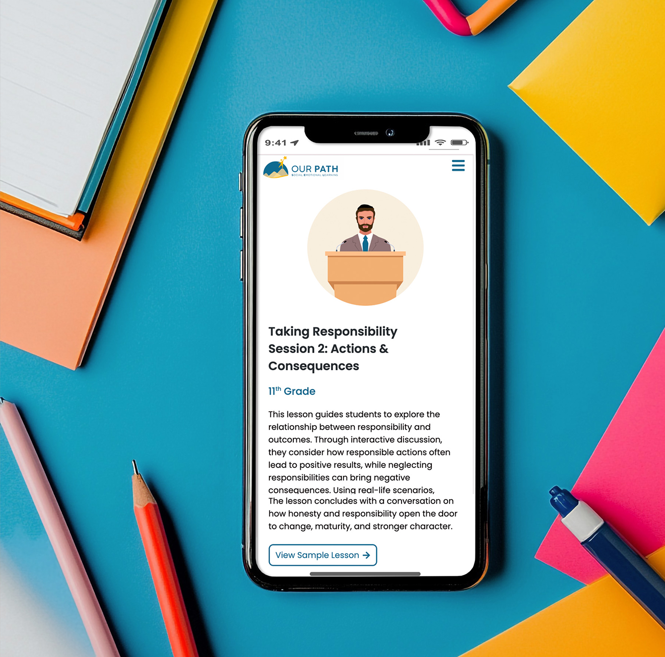 Our Path SEL offers Jewish schools evidence-based Social Emotional Learning (SEL) curricula, training, and resources to help students thrive.